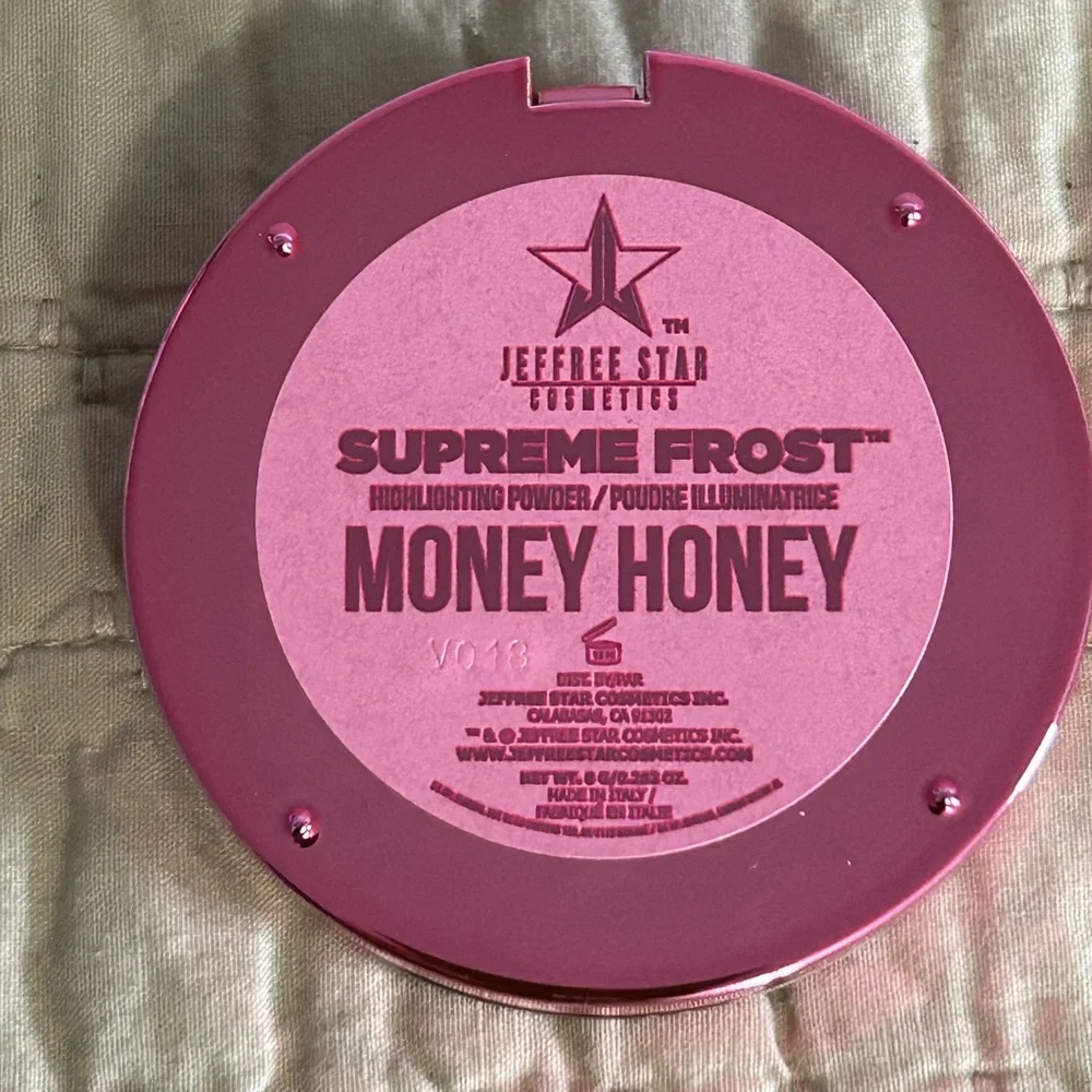 Jeffree Star Supreme Highlighting Powder Money Honey Eye Gloss Blunt Of Diamond